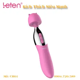 Chày rung AV Leten Miss Cat Kích Thích Siêu Mạnh 9