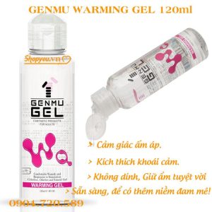 Gel bôi trơn cảm giác ấm áp Genmu Warming