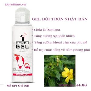 Gel bôi trơn tăng khoái cảm phụ nữ Genmu Damiana