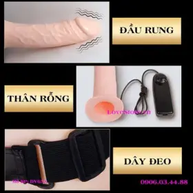 Cấu tạo dương vật giả có dây đeo ultra