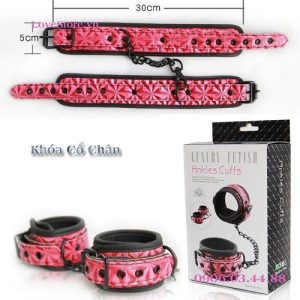 Alternative view of Xiềng xích khóa cổ chân BDSM Ankles Cuffs