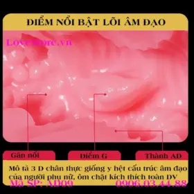 Âm Đạo Giả Cầm Tay Cỡ Lớn, Hồng Hào Se Khít 9