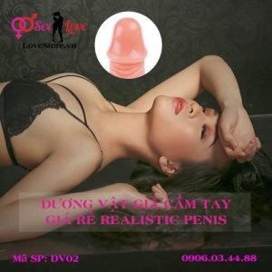 Alternative view of Dương Vật Giả Cầm Tay Giá Rẻ Realistic Penis Có Rung Tùy Chỉnh