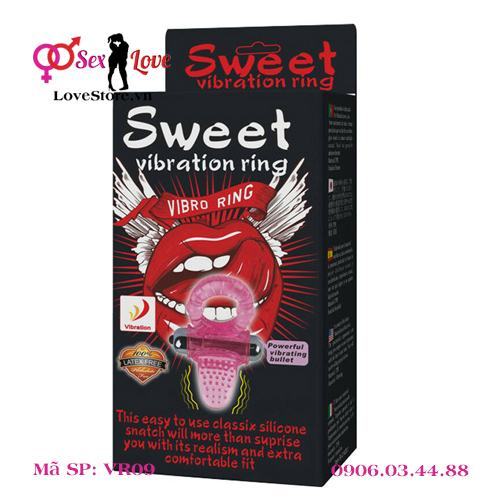 Vòng Rung Cực Mạnh Sweet Kích Thích Oral Sex Âm Đạo 20