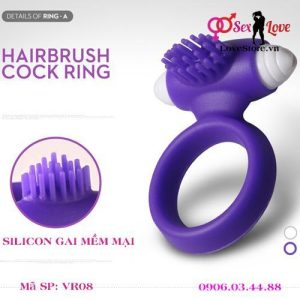 Alternative view of Vòng Rung Silicon Có Gai Mềm Mại Kích Thích Vùng Kín Phụ Nữ