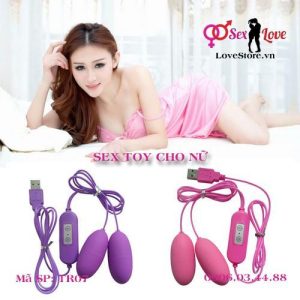 Trứng Rung Tình Yêu 10 Chế Độ Cắm Điện Cổng USB