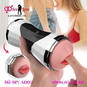 Alternative view of Cốc thủ dâm hai đầu âm đạo và miệng phụ nữ cho nam khoái cảm cực thích
