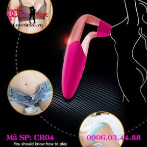 Máy rung thủ dâm âm vật nữ Pro X5 massage điểm G, bú mút vú