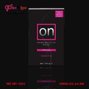 Dầu bôi trơn kích thích âm vật cao cấp ON Arousal Oil
