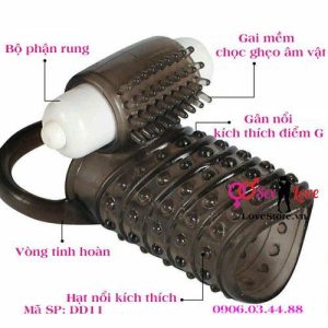Alternative view of Đôn dên khúc giữa dương vật có rung 12 kiểu kích thích âm vật