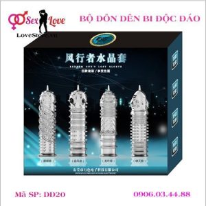 Bộ bao cao su đôn dên bi độc đáo 2020
