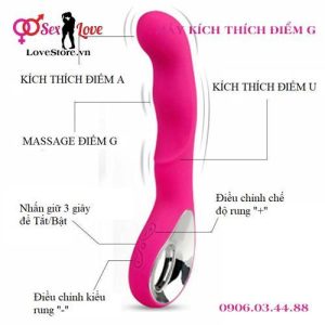 Alternative view of Máy kích thích điểm g cho nữ 10 kiểu rung