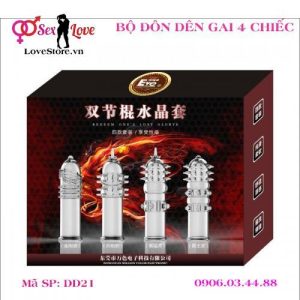 Bộ 4 Bao Đôn Dên Gai Kích Thích Vợ, Bạn Tình Cực Sướng