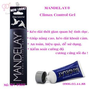 Alternative view of Gel Mandelay kéo dài thời gian quan hệ  tình dục cho nam