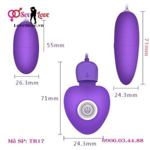 Alternative view of Trứng rung tình yêu cực mạnh Mizz Zee 20 chế độ rung kích thích cực sướng