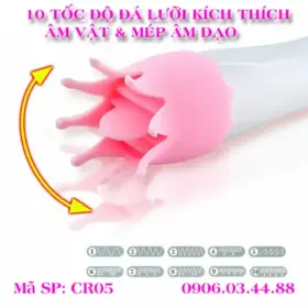 Sex toys chày rung Mizz Zee 12 kiểu rung 12