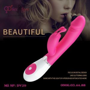 Dương vật giả Pretty Love Gene 30 kiểu rung cảm ứng bằng âm thanh