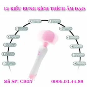 Sex toys chày rung Mizz Zee 12 kiểu rung 11