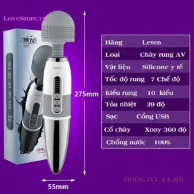 Chày Rung Siêu Mạnh Leten Lightning 2024 16