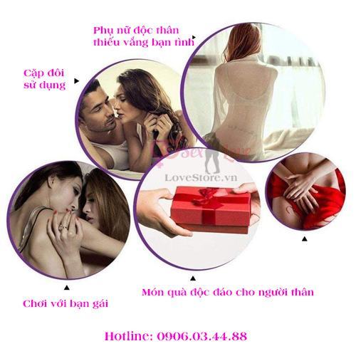 Máy rung son môi 10 chế độ massage âm vật dành cho nữ 21