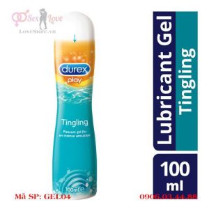 Gel bôi trơn Durex Play Tingling 100ml