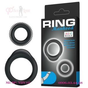Bộ 2 vòng đeo dương vật Ring Manhood