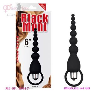 Chuỗi hạt hậu môn 7 chế độ rung Black Mont HM17