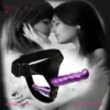 Dương vật giả 2 đầu có dây đeo cho lesbian DV21