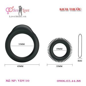 Alternative view of Bộ 2 vòng đeo dương vật Ring Manhood