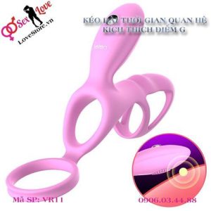 Vòng rung leten kích thích điểm G, có rung kích thích âm vật phụ nữ