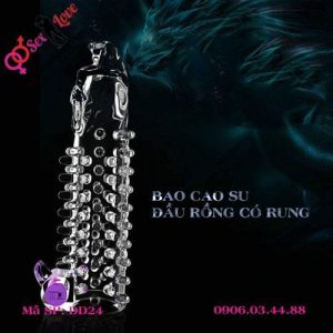Bao cao su đầu rồng có rung