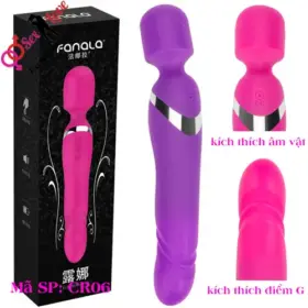 Chày rung 2 đầu Fanala mát xa vùng kín cực sướng 6