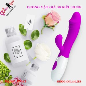 Dương Vật Giả 30 kiểu rung kích thích âm vật và điểm G
