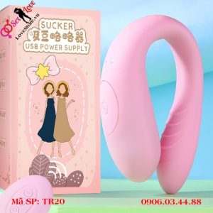 Trứng rung 2 đầu 10 chế độ rung thủ dâm cho nữ, điều khiển từ xa