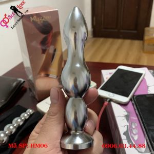 Đồ chơi 3 hạt với đầu nhọn cắm hậu môn cho cực khoái tốt