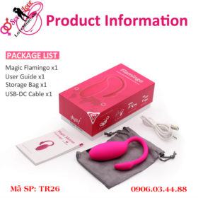 Trứng rung hồng hạc Magic Motion Flamingo kết nối Bluetooth 6