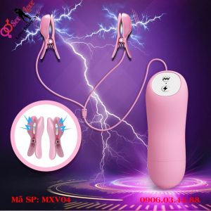 Kẹp núm vú sốc điện Romantic Wave