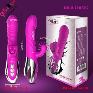 Dương vật giả tự động thụt, rung, liếm vùng kín phụ nữ