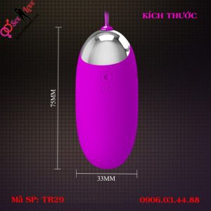 Alternative view of Trứng rung Berger điều khiển 12 chế độ rung từ xa không dây