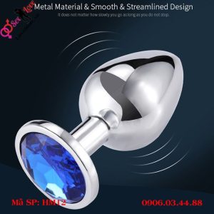 Alternative view of Bộ 3 phích cắm kích thích hậu môn inox đế tròn