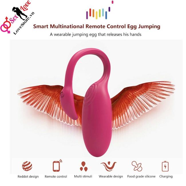 Trứng rung hồng hạc Magic Motion Flamingo kết nối Bluetooth 17