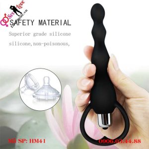 Alternative view of Que rung massage hậu môn 3 đốt kích thích lên đỉnh tốt HM41