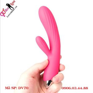 Dương vật giả thông minh làm ấm kích thích điểm G, âm vật Svakom Angel