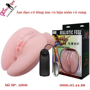 Âm đạo có lông mu và hậu môn có rung