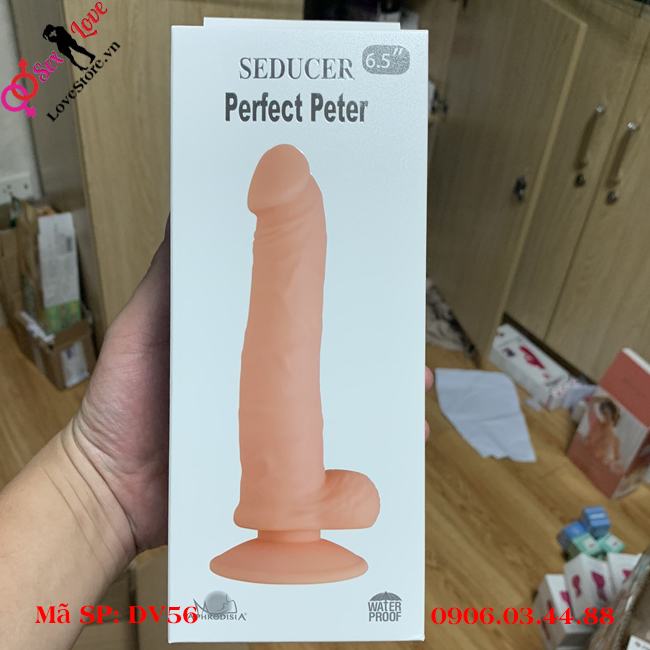 Dương vật giả Silicon Seducer Perfect Peter 16