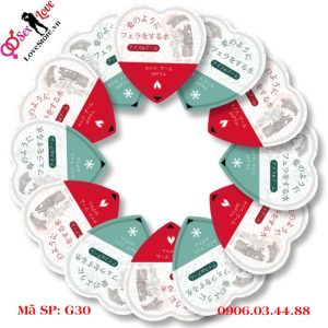 Alternative view of 12 gói Oral sex water cho cảm giác nóng và lạnh của nhật bản