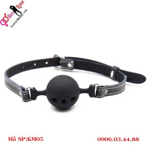 Bóng Silicone 5cm bịt miệng - SM Gags cho Bondage làm bằng silicone