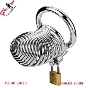 Khóa trinh tiết nam bằng thép không gỉ
