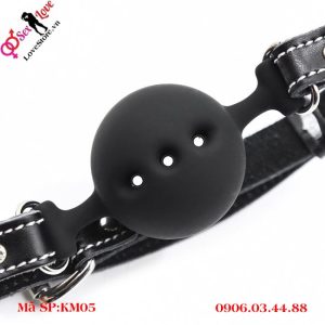 Alternative view of Bóng Silicone 5cm bịt miệng - SM Gags cho Bondage làm bằng silicone