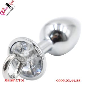 Alternative view of Còng tay kim loại kết nối với phích cắm hậu môn